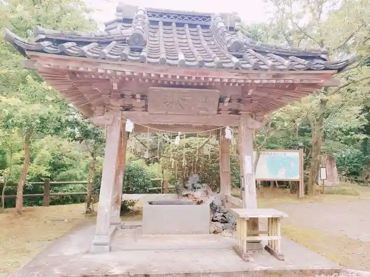 笠森寺の手水舎