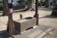 春日神社の手水