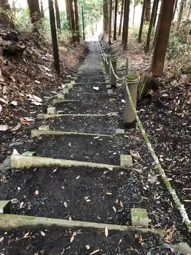月山神社の自然