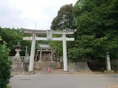 竹谷神社の鳥居