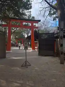 河合神社（鴨川合坐小社宅神社）の鳥居