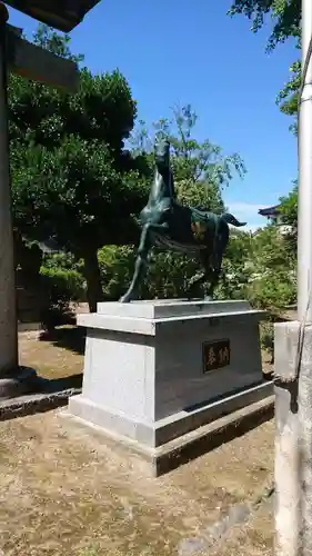 伏木神社の狛犬