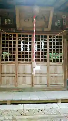 塙田八幡宮の本殿・本堂