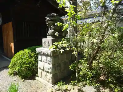好間熊野神社の狛犬