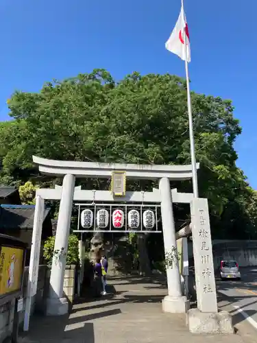 検見川神社の鳥居