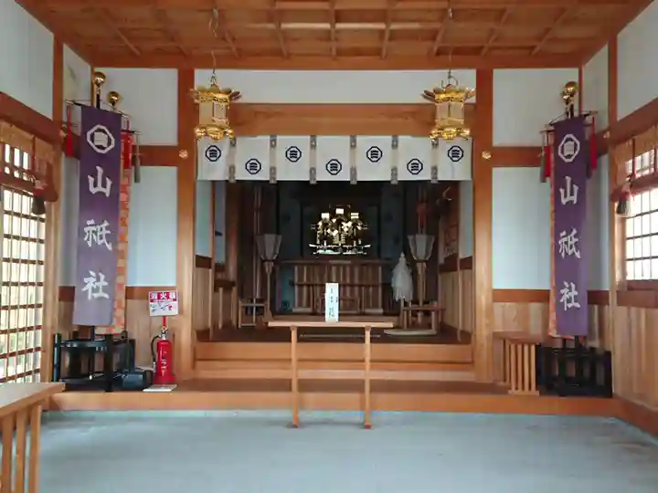 山祇社(一ツ屋山祇社)の本殿・本堂