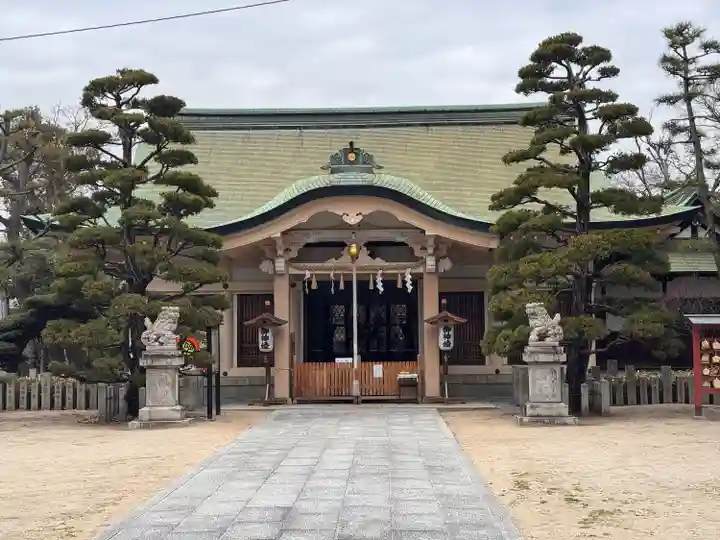 大江神社の本殿・本堂