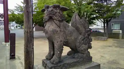 苗穂神社の狛犬