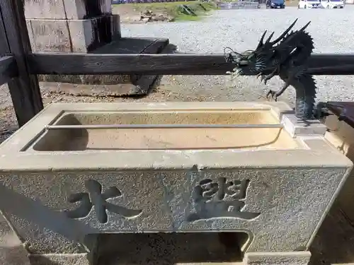 酒見寺の手水舎