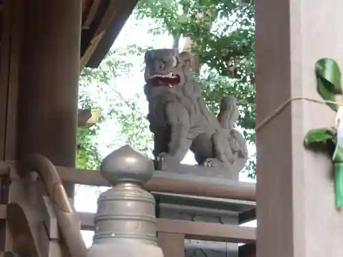 杉生神社の狛犬