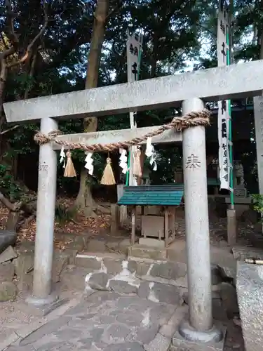 八大龍神社の鳥居