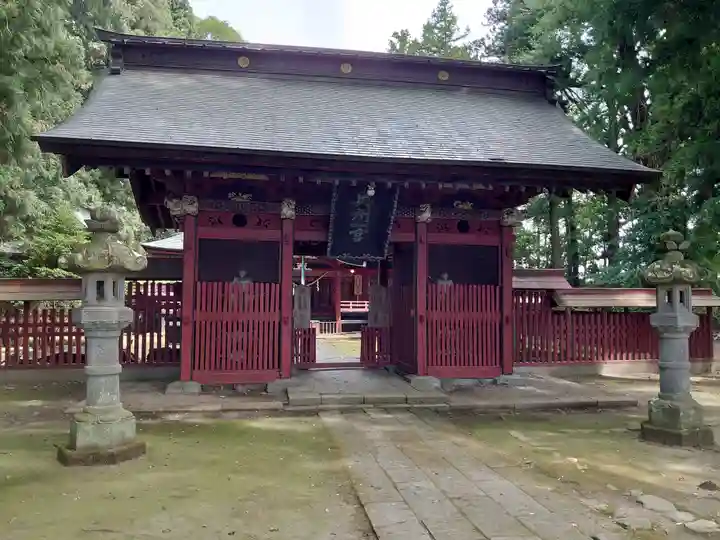 都々古別神社(八槻)の山門・神門
