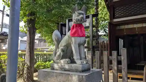 飛木稲荷神社の狛犬