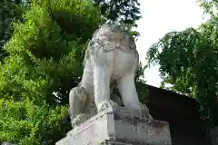 開成山大神宮の狛犬