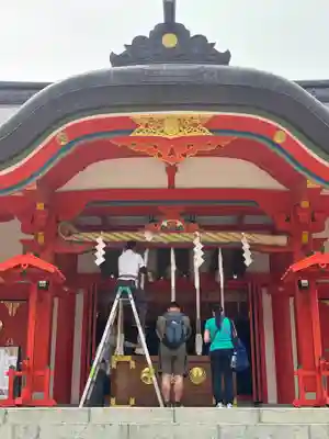 花園神社の本殿・本堂