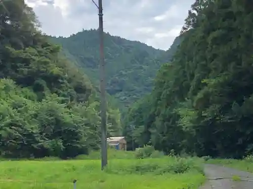 白澤神社の景色