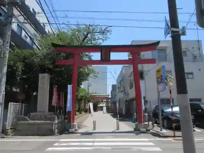 東京羽田 穴守稲荷神社の鳥居