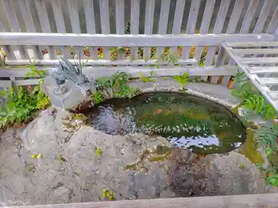 花岡神社（泉）の手水舎