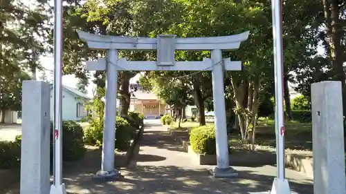 大井八幡神社の鳥居