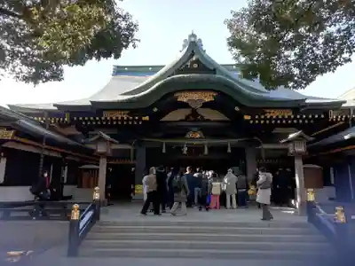 穴八幡宮の本殿・本堂