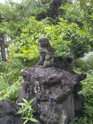鷺宮八幡神社の狛犬