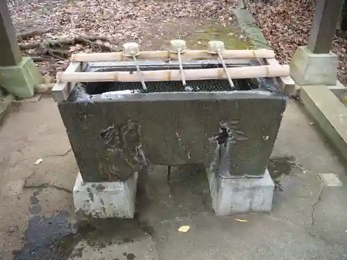 五霊神社の手水舎
