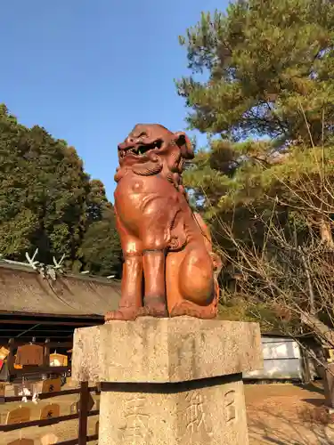 日本第一熊野神社の狛犬