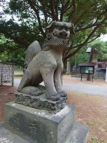 大谷地神社の狛犬