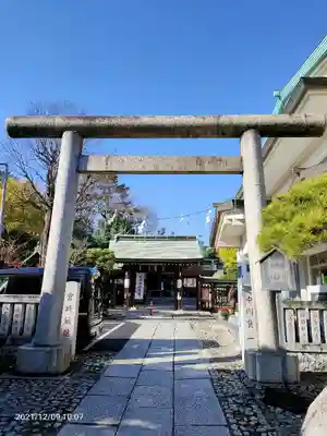 小岩神社の鳥居