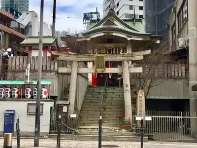 綱敷天神社御旅社の鳥居