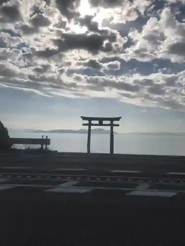 白鬚神社の鳥居