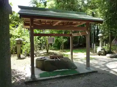 松阪神社の手水舎