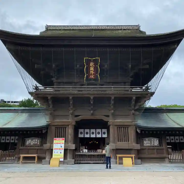 筥崎宮の本殿・本堂