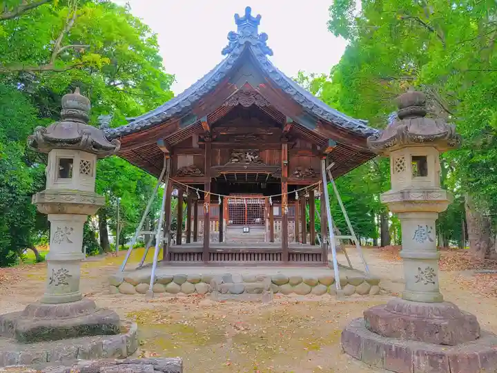 八幡社(千秋町町屋)の本殿・本堂