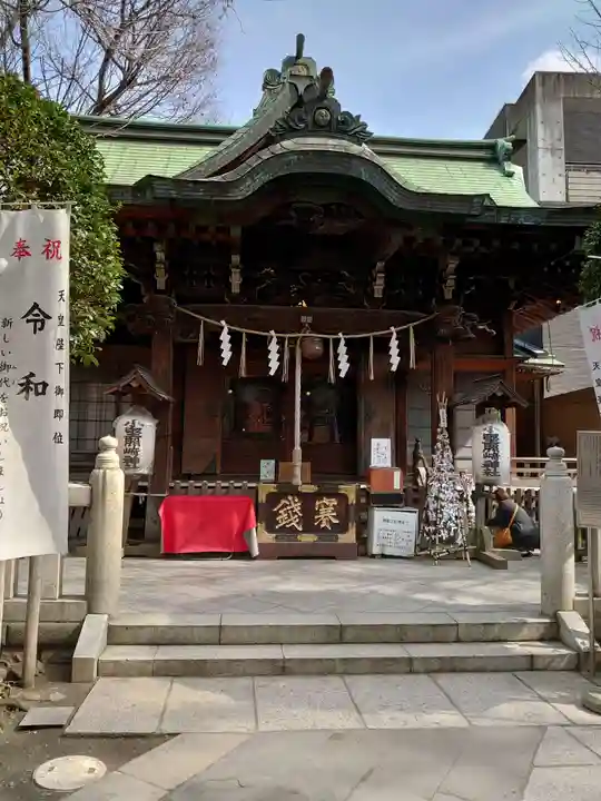 小野照崎神社の本殿・本堂