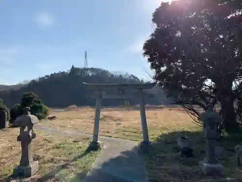 熊野神社の鳥居