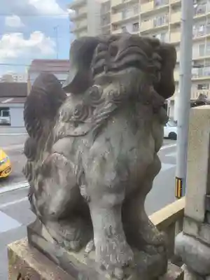 大山祗社（新生）の狛犬