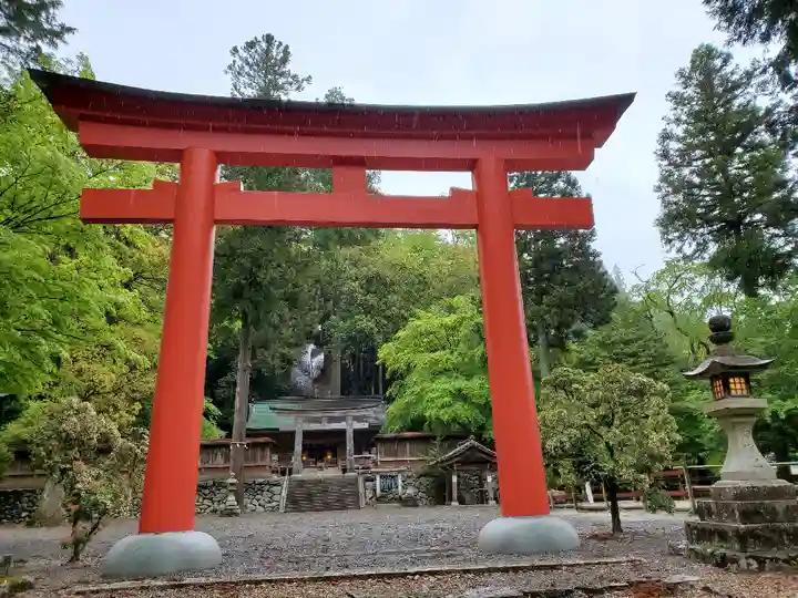 丹生川上神社(下社)の鳥居