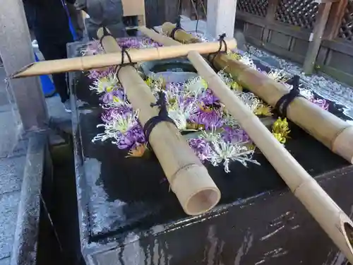 湯島天満宮の手水舎