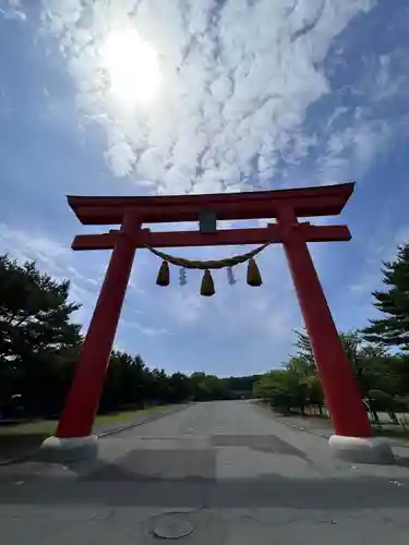 樽前山神社の鳥居