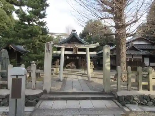 御香宮神社の鳥居