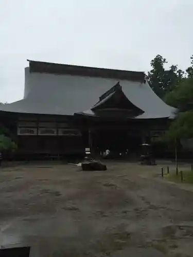 中尊寺の本殿・本堂