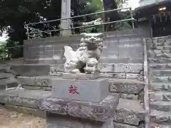 別所白山神社の狛犬