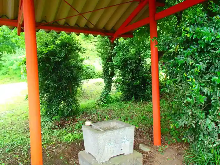 十方稲荷神社の手水舎