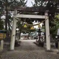 中山神明社の鳥居