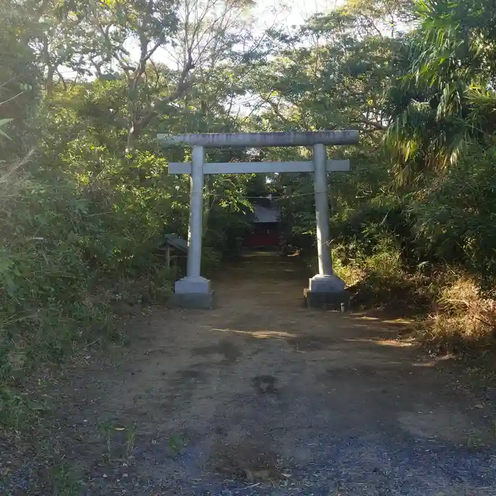 降之神社の鳥居