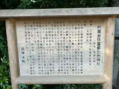 村屋坐弥冨都比売神社(奈良県)