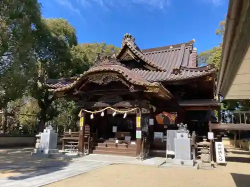 三津厳島神社の本殿