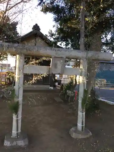 御嶽神社の鳥居