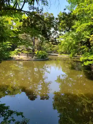 武蔵一宮氷川神社の庭園